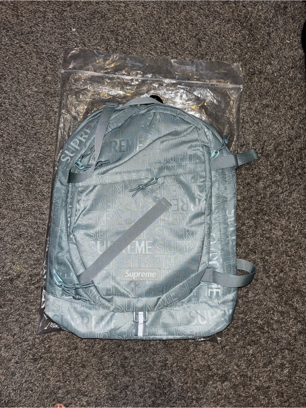 Sup Men’s Light Blue Logo Backpack